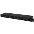 StarTech PDU08C13AU, 8-Port Rack-Mount PDU with C13 Outlets - 16 A - 10 ft. Power Cord (AS3112) - Power Distribution Unit - 1U