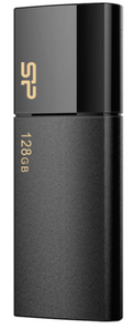 Silicon Power SP128GBUF3B05V1K, Blaze B05, 128GB, USB 3.2 G1, Type A, Black, 5 Year Warranty