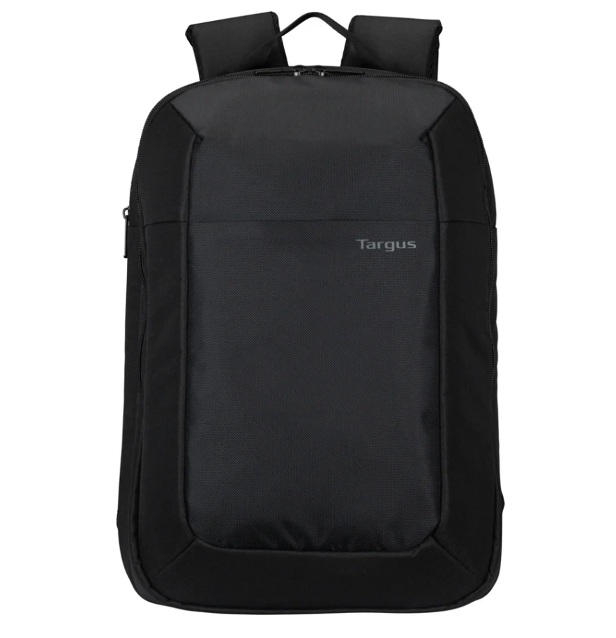 Targus TSB966GL, Intellect Essentials Backpack, 15-16", 16L, Dedicated Laptop Compartment, Secondary Compartment, Front Quick-Access Pocket, Air Mesh Back Panel, Adjustable Shoulder Straps, Limited Lifetime Warranty