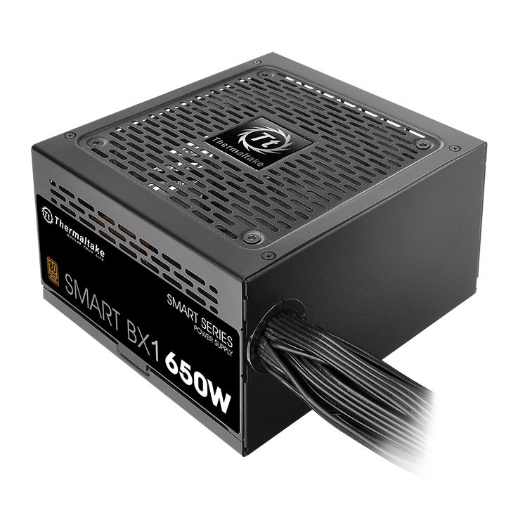 Thermaltake PS-SPD-0650NNSABA-1, Smart BX1, 650W, 80 Plus Bronze, Non-Modular, Fan: 120mm, ATX, MTBF: 100,000 Hours, 5 Year Warranty
