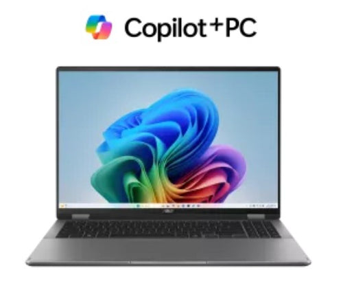 ASUS Vivobook 16 Flip 16' INTEL CORE ULTRA 7 258V  LPDDR5X 32GB 1TB PCIEG4 Matte Grey Win11 Pro Copilot+ Notebook