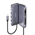 mbeat® Elite X9 9-in-1 Multifunction USB-C Docking Station 1x HDMI, 1x VGA 1x USB-C Power Delivery 100W, 3x USB 3.0, MicroSD/SD Card, 1x RJ45