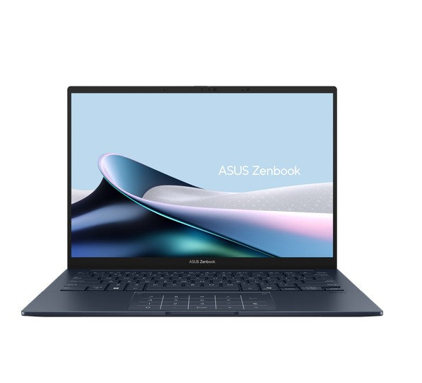 ASUS Zenbook 14 14' WUXGA OLED, U7 255H, LPDDR5X 16GB, 1TB SSD, Ponder Blue, Everyday AI, Win 11 Home Notebook, 1.22kg