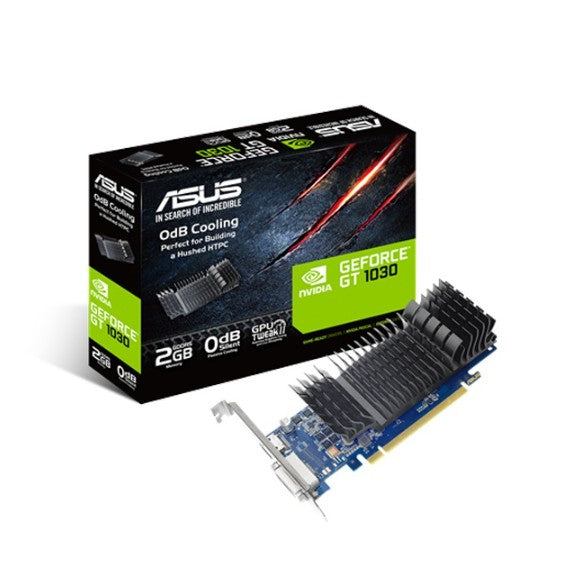 ASUS nVidia Phoenix GeForce GT1030  2GB OC Edition GDDR5 1 Fan, 1xHDMI/1xDVI-D, 1531 Boost NON-RGB