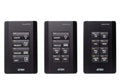 Aten 8 Button Control Pad in black color with 1 Gang US wall plate, 2 RS232, 2 relay, 1 Digital I/O and Ethernet connection support, 14 button layouts