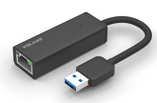 Volans VL-RJ45 Aluminium USB 3.0 to Gigabit Ethernet Network Adapter, 1 Year Warranty