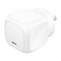 Belkin BoostCharge 65W USB-C PD 3.1 Cubic Wall Charger - White (WCA011auWH), Portable & Powerful, Apple iPhone, CEW $2500, 2 Years Warranty
