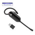 Yealink WH63-P-TEAMS, DECT Convertible Portable Headset, Wireless, WDD60 DECT Dongle, Black, 2 Year Warranty