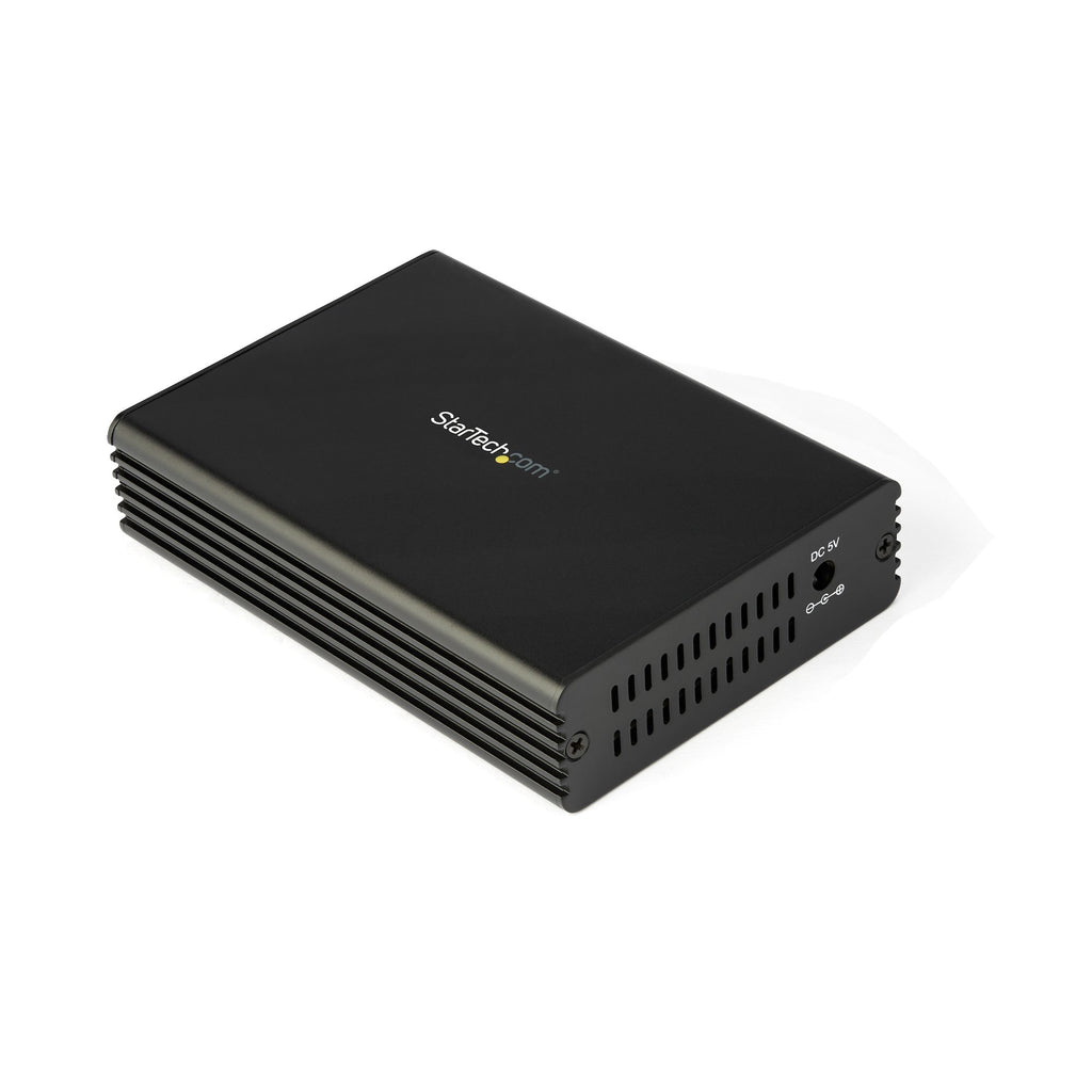 STARTECH.COM LOW COST 10Gb ETHERNET RJ45 TO FIBER MEDIA CONVERTER -UNMAN 2 YR