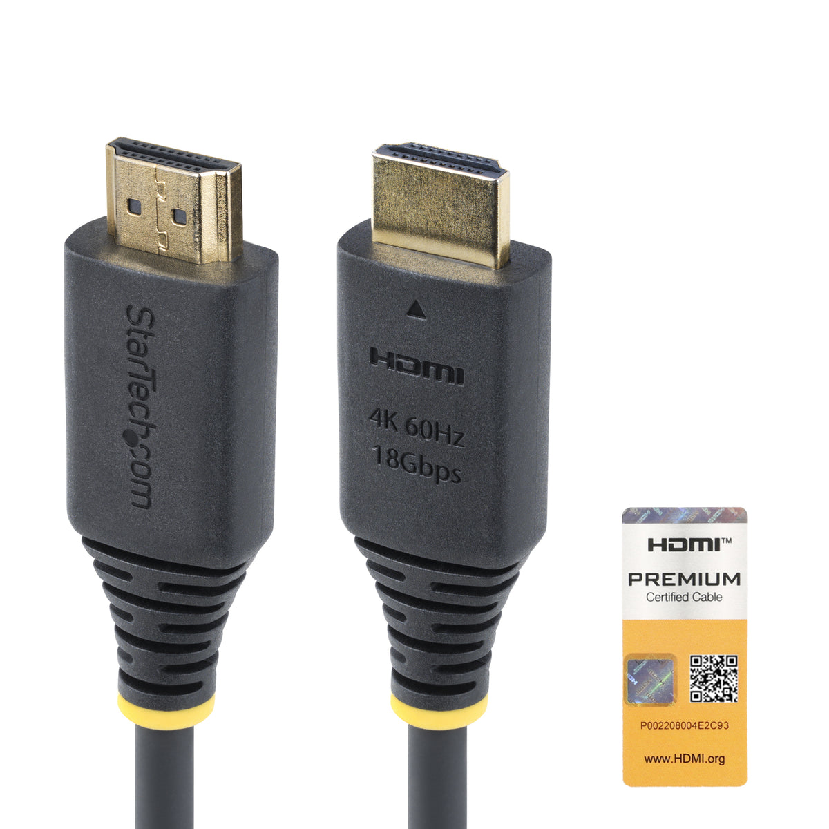 STARTECH.COM 3M HDMI CABLE - 4K 60HZ, 18Gbps, BLACK, TPE JACKET, LTW