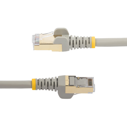 STARTECH.COM 3M CAT6A ETHERNET CABLE - 10GbE STP SNAGLESS 100W POE GREY LTW