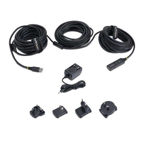 StarTech.com 35m (115ft) USB 2.0 Active Extension Cable - M/F