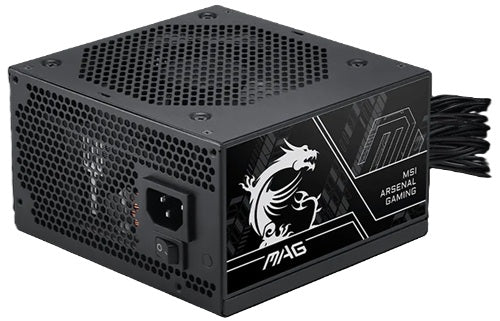 MSI MAG A750BN PCIE5 III, 750W, 80 Plus Bronze, Non Modular, Fan: 120mm, ATX, 5 Year Warranty