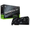 MSI RTX 5070TI GAMING 16G SHADOW 3X OC, 16GB GDDR7, Core Clock: 2482MHz, Cuda Core: 8960, 1xHDMI, 3xDP, PSU: 750W, PCIe5.0, 3 Year Warranty