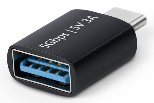 STARTECH USB-C TO USB-A ADAPTER, USB 5Gbps, METAL HOUSING, M/F, 2YR