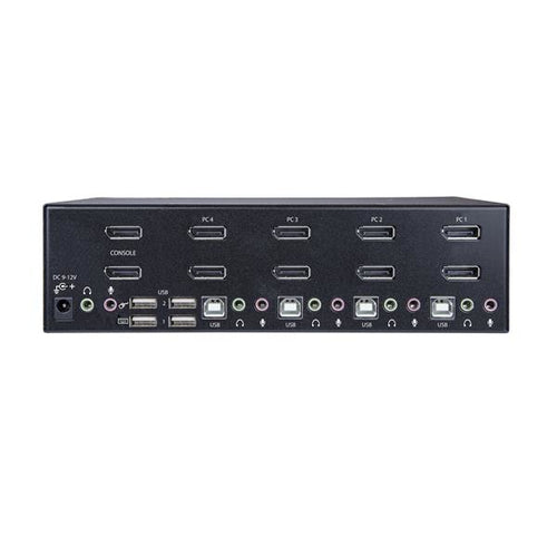 StarTech.com 4-Port Dual DisplayPort KVM Switch - 4K 60Hz - TAA