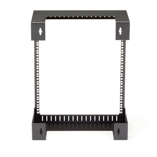 StarTech.com 2-Post 12U Heavy-Duty Wall-Mount Network Rack, 19" Open Frame Server Rack, 12" Deep, Wall Mount Data Rack for IT / AV / Patch Panel / Computer Equipment - Cage Nuts & Screws Included