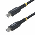 StarTech.com 10ft (3m) USB-C Charging Cable, Charge & Sync, 240W (5A) PD EPR, USB 2.0 Laptop Charger Cable, USB-IF Certified, TPE Jacket - Black USB C Charging Cord
