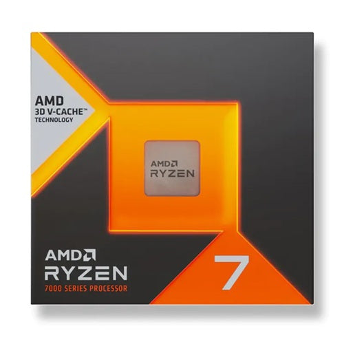 AMD 100-100002235WOF, AM5, Ryzen™ 7 7700X3D, Octa Core, Threads: 16, Base Speed: 4GHz, Turbo: 4.5GHz, 96MB Cache, TDP: 120W, 3 Year Warranty