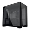 Lian Li PC-O11VPX, O11 Vision Compact Mid-Tower ATX Case, Tempered Glass, Drive Bays: 2x3.5" or 2x2.5", Expansion Slot: 6+1, Fan: 120mm, Motherboard Support: Micro ATX, E-ATX, Mini ITX, Black, 1 Year Warranty