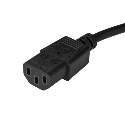 StarTech.com 1m (3ft) Computer Power Cord, AS/NZS 3112 to C13, 10A 250V, 18AWG, Black Replacement AC Power Cord, Printer Power Cord, PC Power Supply Cable, Monitor Power Cable - UL Listed