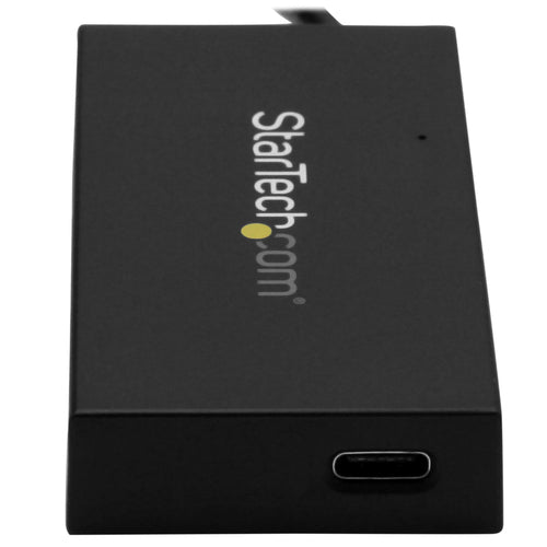 StarTech.com 4 Port USB 3.0 Hub - USB Type-A Hub with 1x USB-C & 3x USB-A Ports (SuperSpeed 5Gbps) - USB Bus Powered - USB 3.2 Gen 1 Adapter Hub - Portable/Laptop USB Hub - TAA