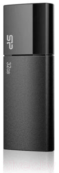 Silicon Power SP032GBUF3B05V1K, Blaze B05, 32GB, USB 3.2 G1, Type A, Black, 5 Year Warranty