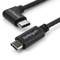 StarTech.com 3ft (1m) USB-C Charging Cable, Right-Angled, Charge & Sync, 60W (3A) PD, USB 2.0 Laptop Charger Cable - USB C Charging Cord