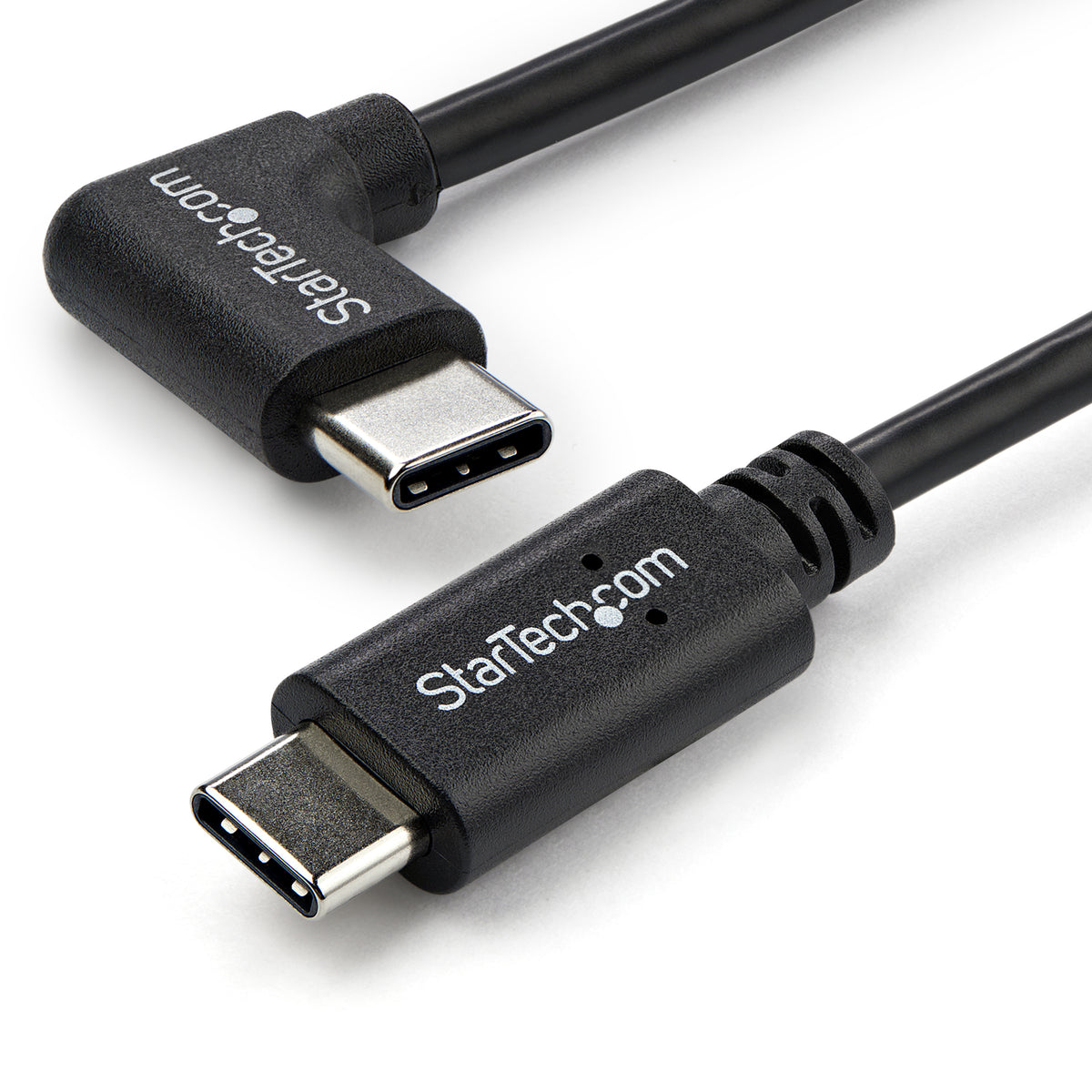 StarTech.com 3ft (1m) USB-C Charging Cable, Right-Angled, Charge & Sync, 60W (3A) PD, USB 2.0 Laptop Charger Cable - USB C Charging Cord