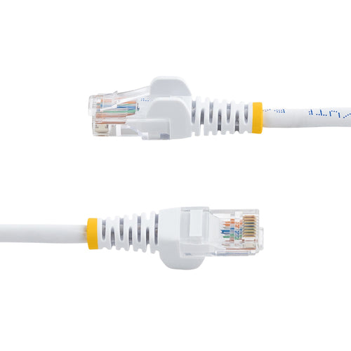 StarTech.com Cat5e Patch Cable with Snagless RJ45 Connectors - 2m, White