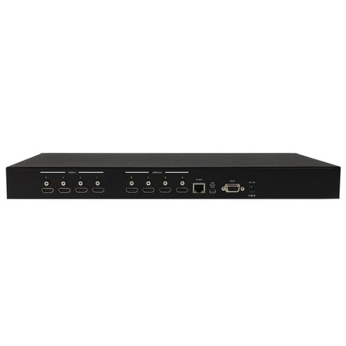 StarTech.com 4x4 HDMI Matrix Switch with Picture-and-Picture Multiviewer or Video Wall - TAA