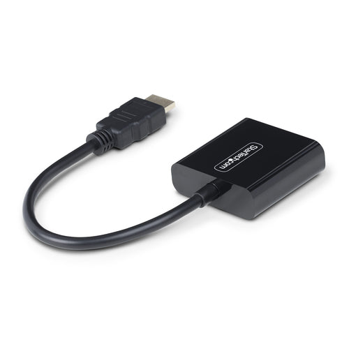 StarTech.com HDMI to VGA Adapter, Active Video Converter For Laptop/Desktop, 1920x1080 (1080p), HDMI Source to VGA Monitor/Display/Projector
