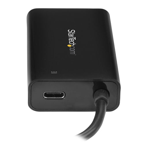 STARTECH USB-C TO GbE ADAPTER, TB3 COMPATIBLE, USB-C PD, BLACK, 2YR