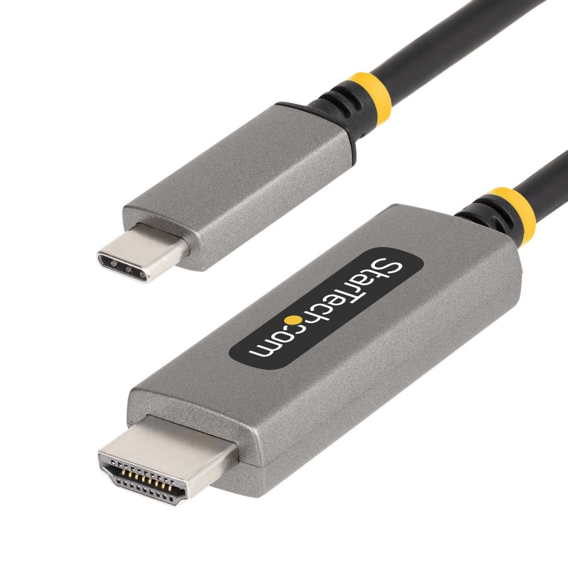 6FT (2M) USB-C TO HDMI ADAPTER CABLE 8K 60HZ 4K 144HZ HDR10 USB TYPE-C TO HDMI 2.1 VIDEO CONVERTER CABLE USB-C DP ALT MODE/USB4/THUNDERBOLT 3/4 COMPATIBLE (135B-USBC-HDMI212M)