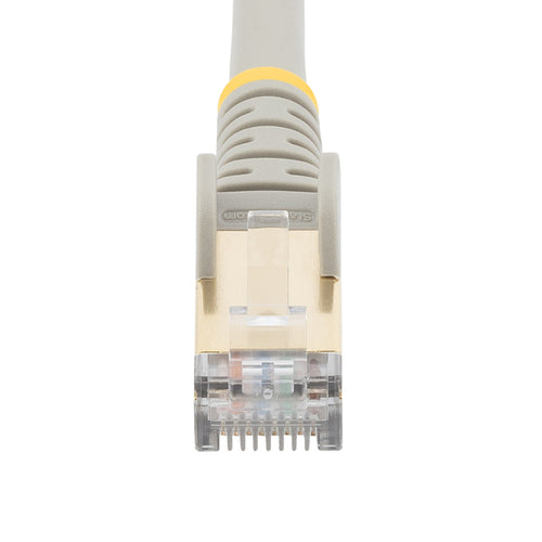 STARTECH.COM 3M CAT6A ETHERNET CABLE - 10GbE STP SNAGLESS 100W POE GREY LTW