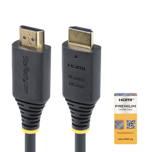 STARTECH.COM 3M HDMI CABLE - 4K 60HZ, 18Gbps, BLACK, TPE JACKET, LTW