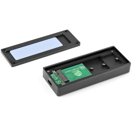 STARTECH.COM USB-C TO M.2 PCIe SSD RUGGED ENCLOSURE, IP67 RATE, USB 3.1,TB3 COMPATIBLE,2YR