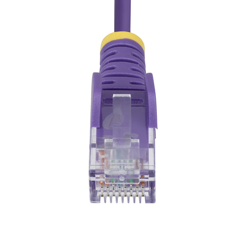 STARTECH.COM.com 1m Purple Slim CAT6 Ethernet Cable, Snagless, 28AWG, LSZH, LTW
