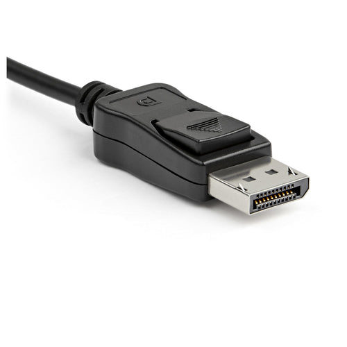 StarTech.com DisplayPort to HDMI Adapter - 4K 60Hz Active DP 1.4 to HDMI 2.0 Video Converter - DP to HDMI Monitor/TV/Display Cable Adapter Dongle - Latching DP Connector