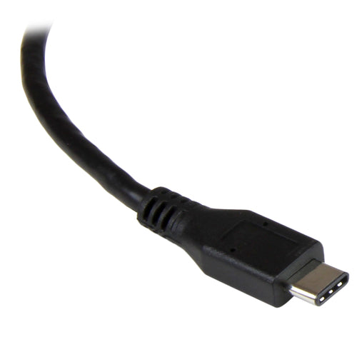 STARTECH USB-C TO GbE ADAPTER, USB 3.0(1), TB3 COMPATIBLE, BLACK, 2YR