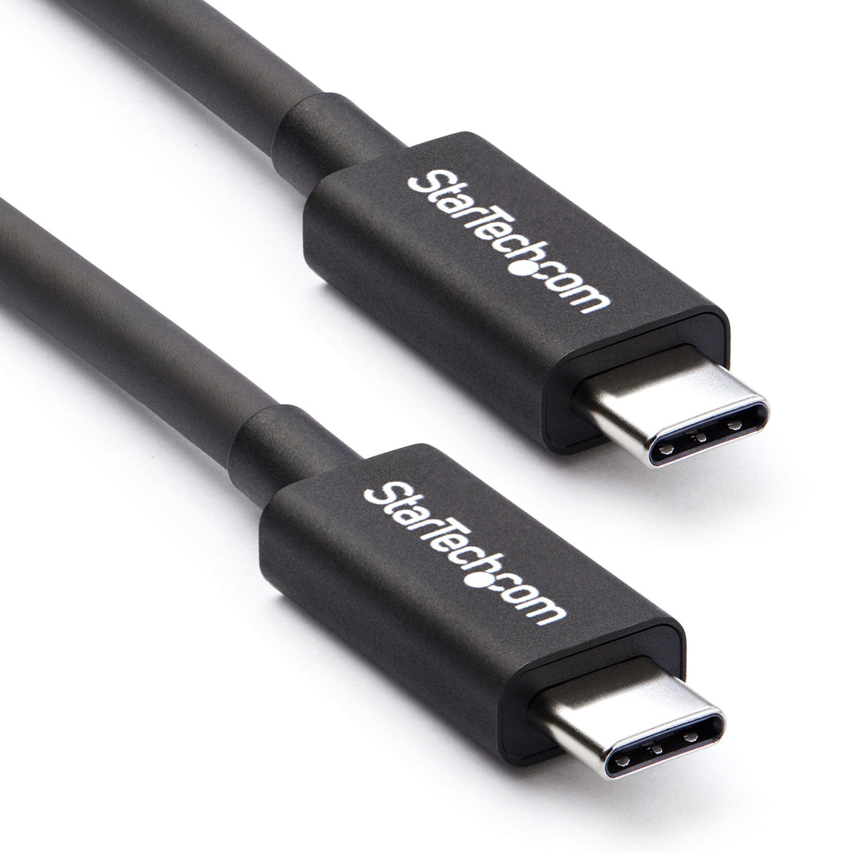 StarTech.com 50cm (1.6ft) Thunderbolt 3 Cable, 40Gbps, 100W PD, 4K/5K, Thunderbolt Certified, Compatible with Thunderbolt 4/USB 3.2/DisplayPort