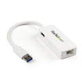 STARTECH USB 3.0 TO GbE ADAPTER, USB 3.0(1), WHITE, 2YR