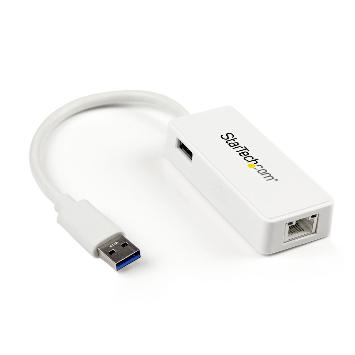 STARTECH USB 3.0 TO GbE ADAPTER, USB 3.0(1), WHITE, 2YR