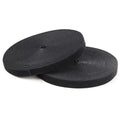 StarTech.com 100ft (30.5m) Hook and Loop Roll, Black, Cut-to-Size Reusable Cable Ties, Bulk Industrial Wire Fastener Tape, Adjustable Fabric Wraps, Reusable Self Gripping Cable Management Straps
