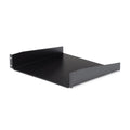 StarTech.com 2U Server Rack Shelf - Universal Rack Mount Cantilever Shelf for 19" Network Equipment Rack & Cabinet - Heavy Duty Steel - Weight Capacity 44lb/20kg - 16" Deep Tray