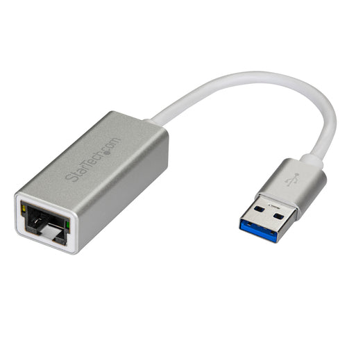 STARTECH USB 3.0 TO GbE ADAPTER, ALUMINUM, SILVER, 2YR