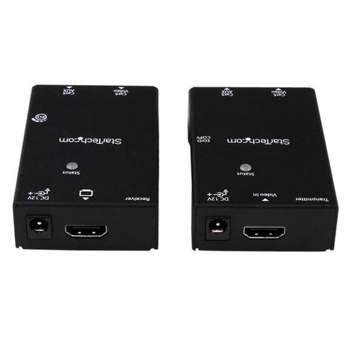 STARTECH HDMI OVER DUAL LAN EXTENDER, UP TO 50M OVER CAT5e/ 6, PWR, 2YR
