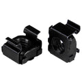 StarTech.com 50-Pack M6 Square Hole Cage Nuts and Installation Tool for 19" or 10" Server Racks, Cabinets and Enclosures, Black - TAA