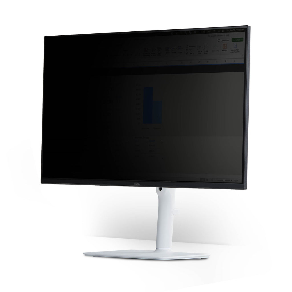 StarTech.com Magnetic Monitor Privacy Screen for 27" 16:9 Widescreen Display, Removable Filter, Anti-Glare/Glossy, Blue Light Reducing Screen Protector, TAA