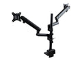 StarTech ARMDUALPIVOT, Dual Monitor Arm for up to 32" VESA Display, 8kg Max Support per Screen, 5 Year Warranty